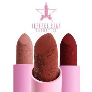 Jeffree Star Velvet Trap Lipsticks (set of three) 4gm each